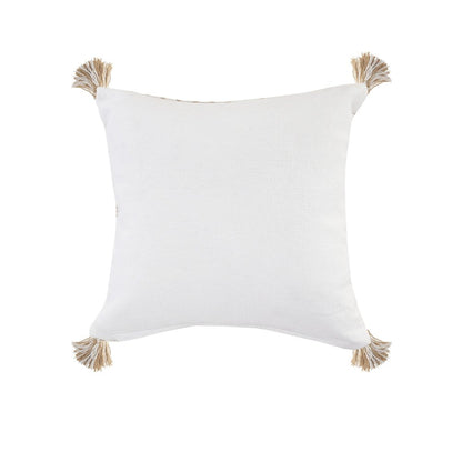 20" Ivory Throw Pillow
