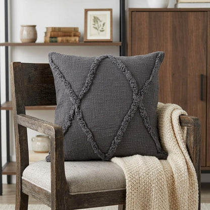 18" Cobalt Throw Pillow