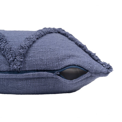 18" Cobalt Throw Pillow