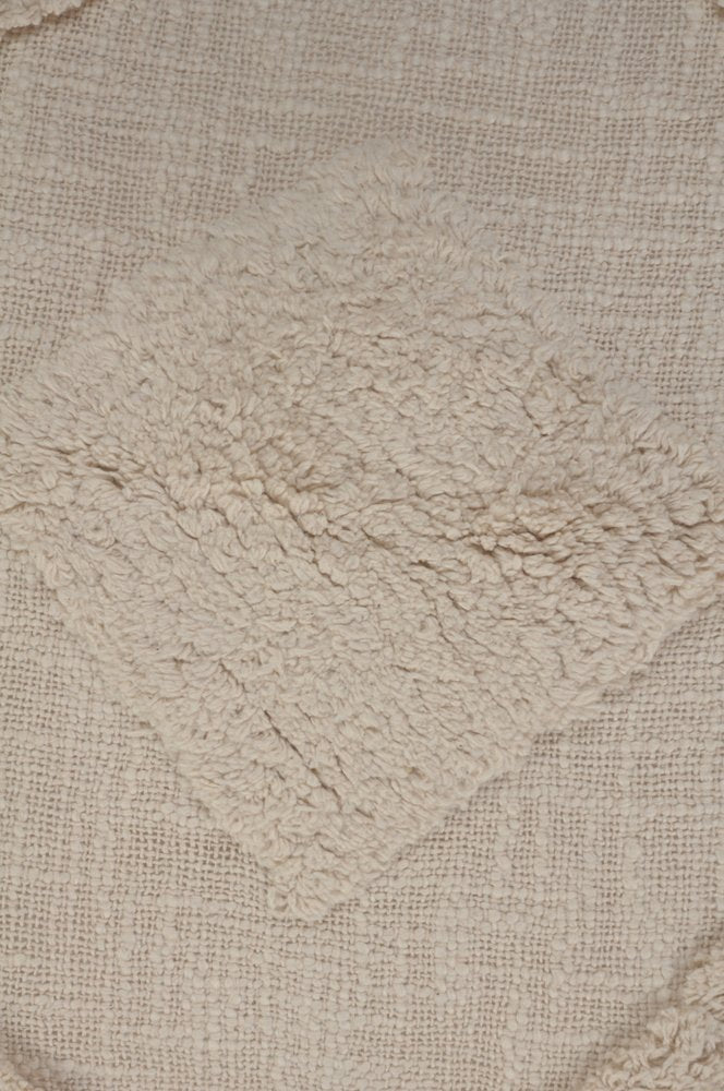 20" X 20" Birch 100% Cotton Geometric Zippered Pillow