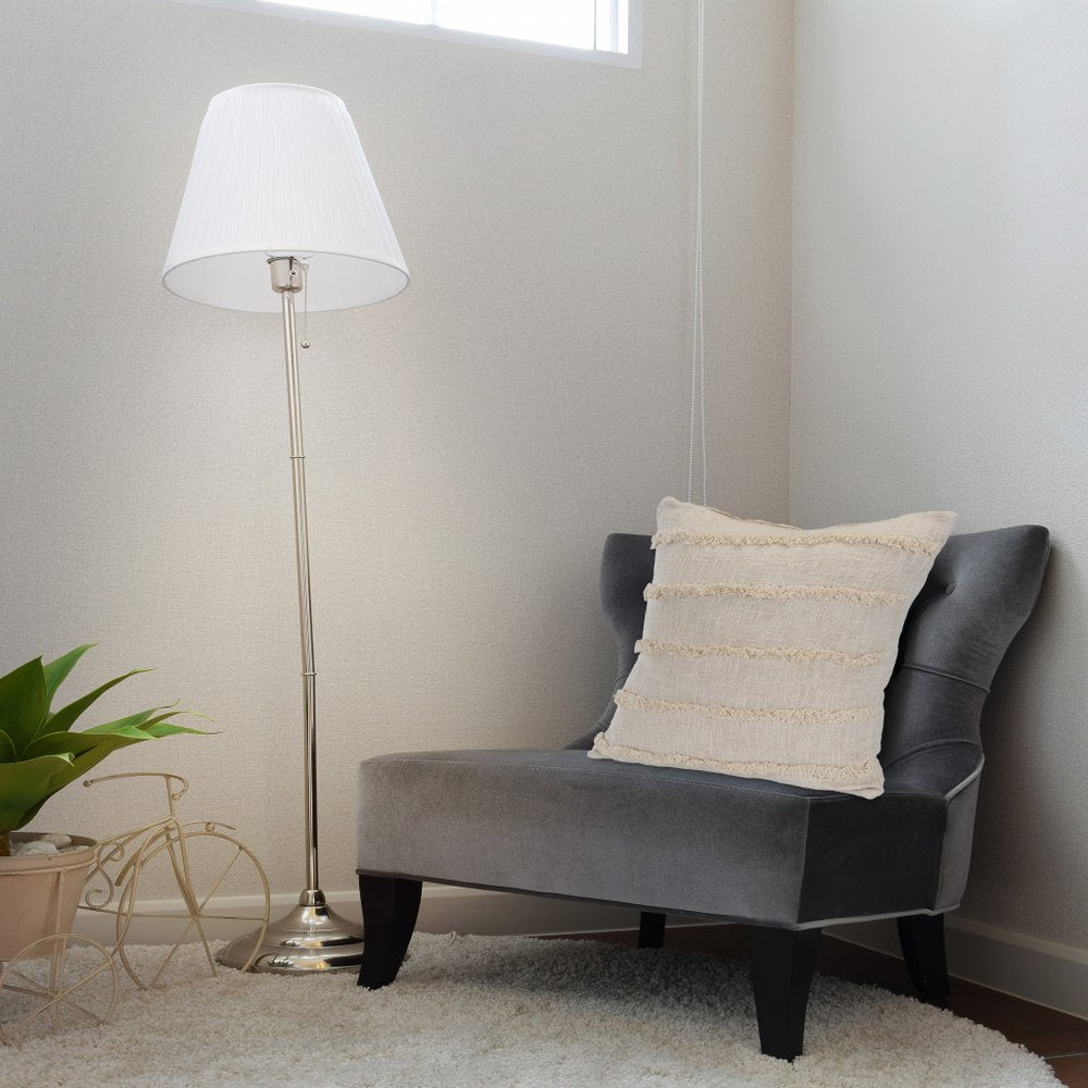 20" Pearl Cotton Throw Pillow