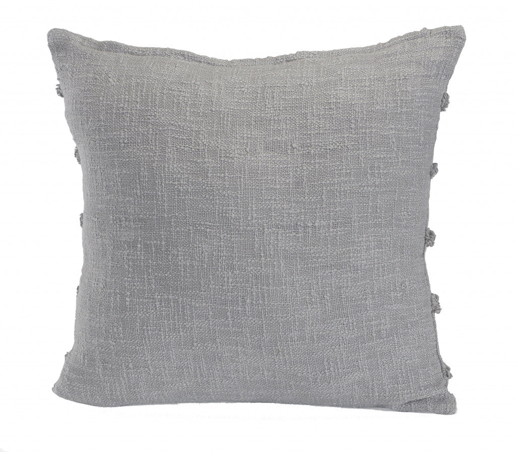 20" X 20" Birch 100% Cotton Zippered Pillow