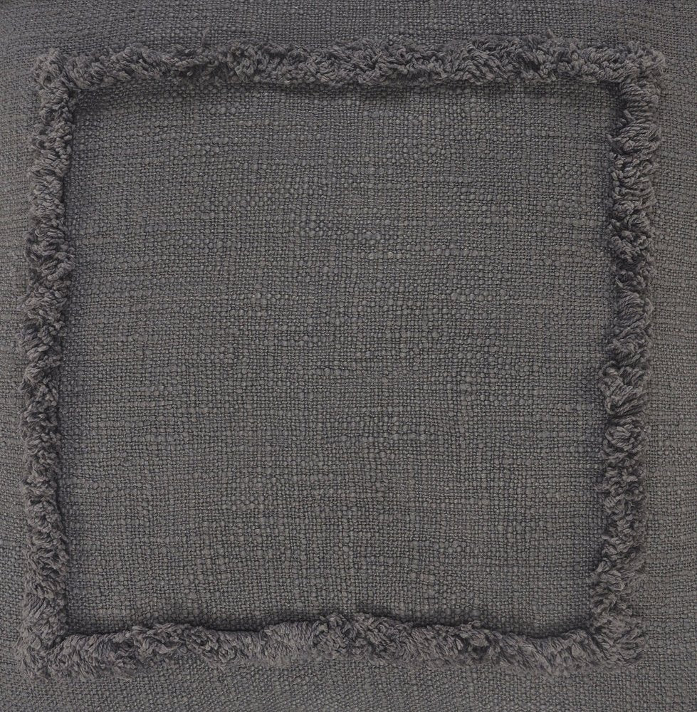 16" X 24" Sky Blue And White Cotton Geometric Throw Pillow