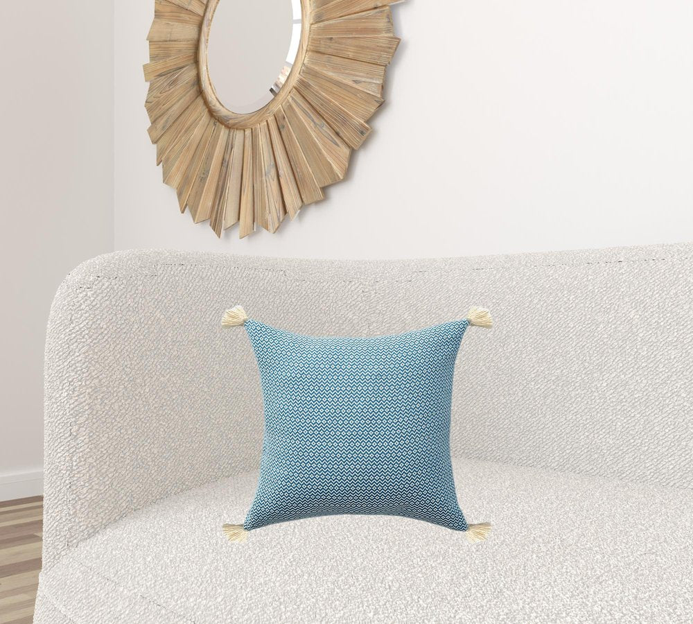 18" Mustard Throw Pillow