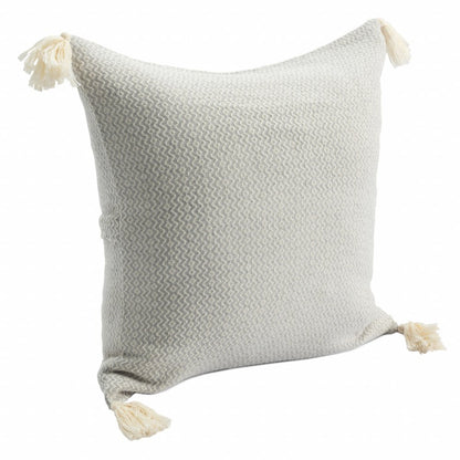 18" Mustard Throw Pillow