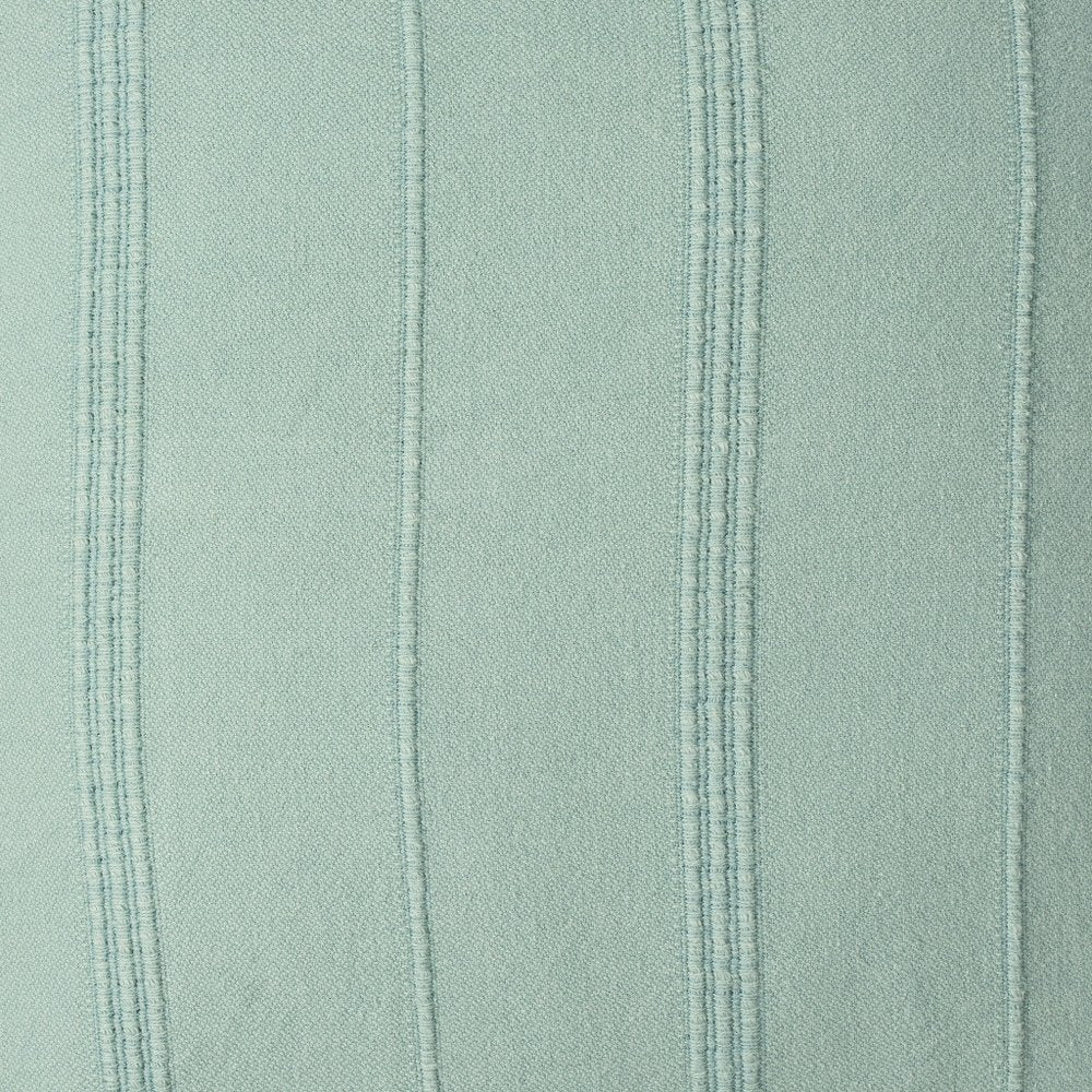 18" X 18" Beige 100% Cotton Zippered Pillow