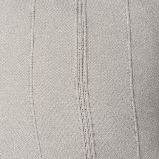 18" X 18" Beige 100% Cotton Zippered Pillow