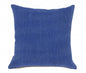 20" Gray Cotton Throw Pillow