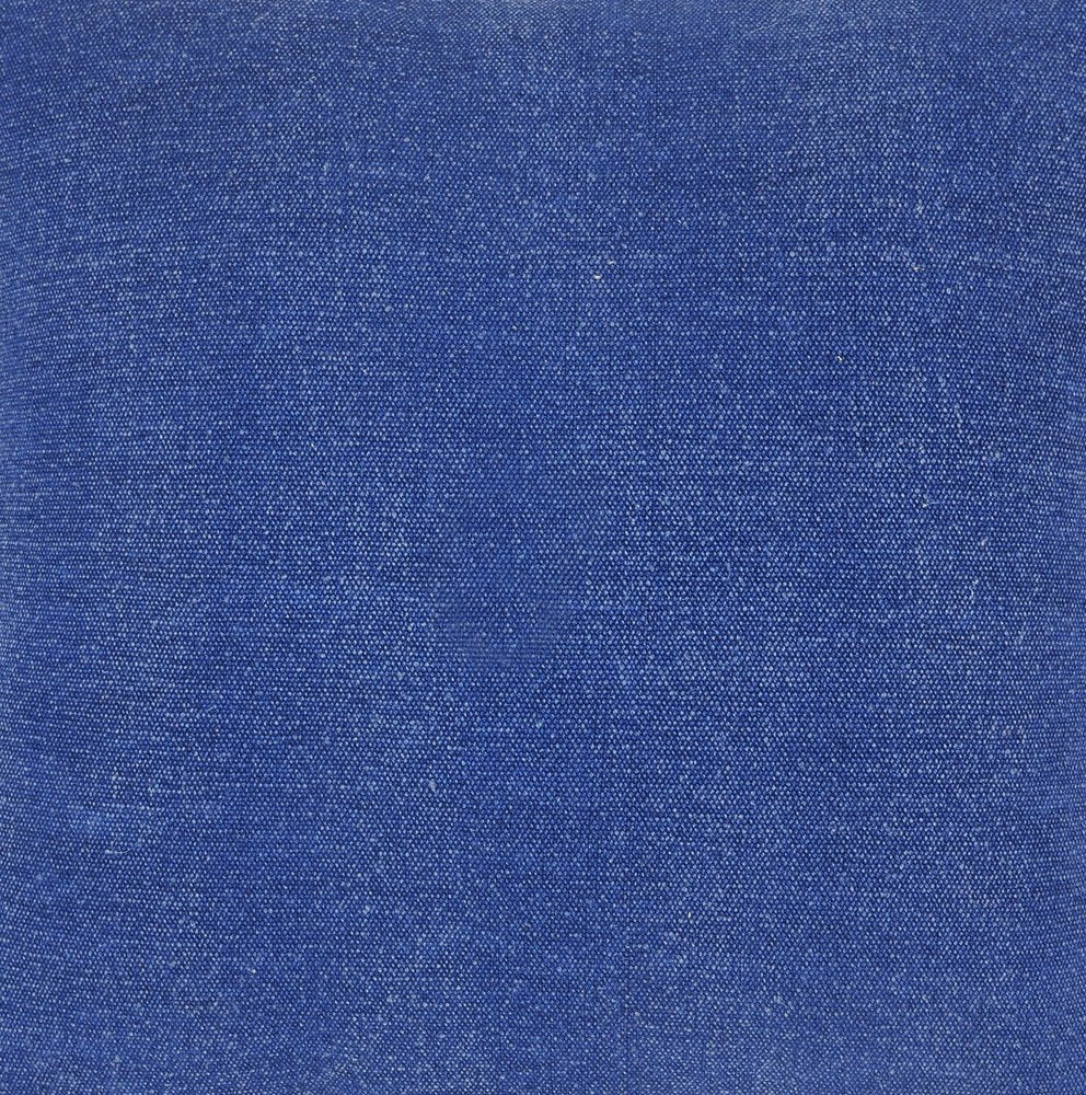 20" Gray Cotton Throw Pillow