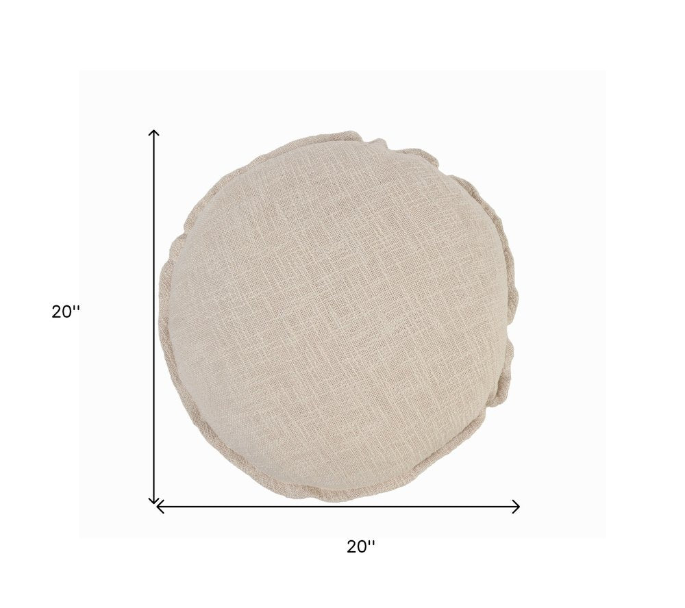 20" X 20" Birch 100% Cotton Zippered Pillow