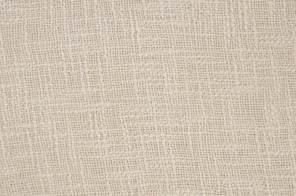 20" X 20" Beige Round Cotton Throw Pillow