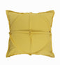 20" X 20" Lemon Cotton Zippered Pillow