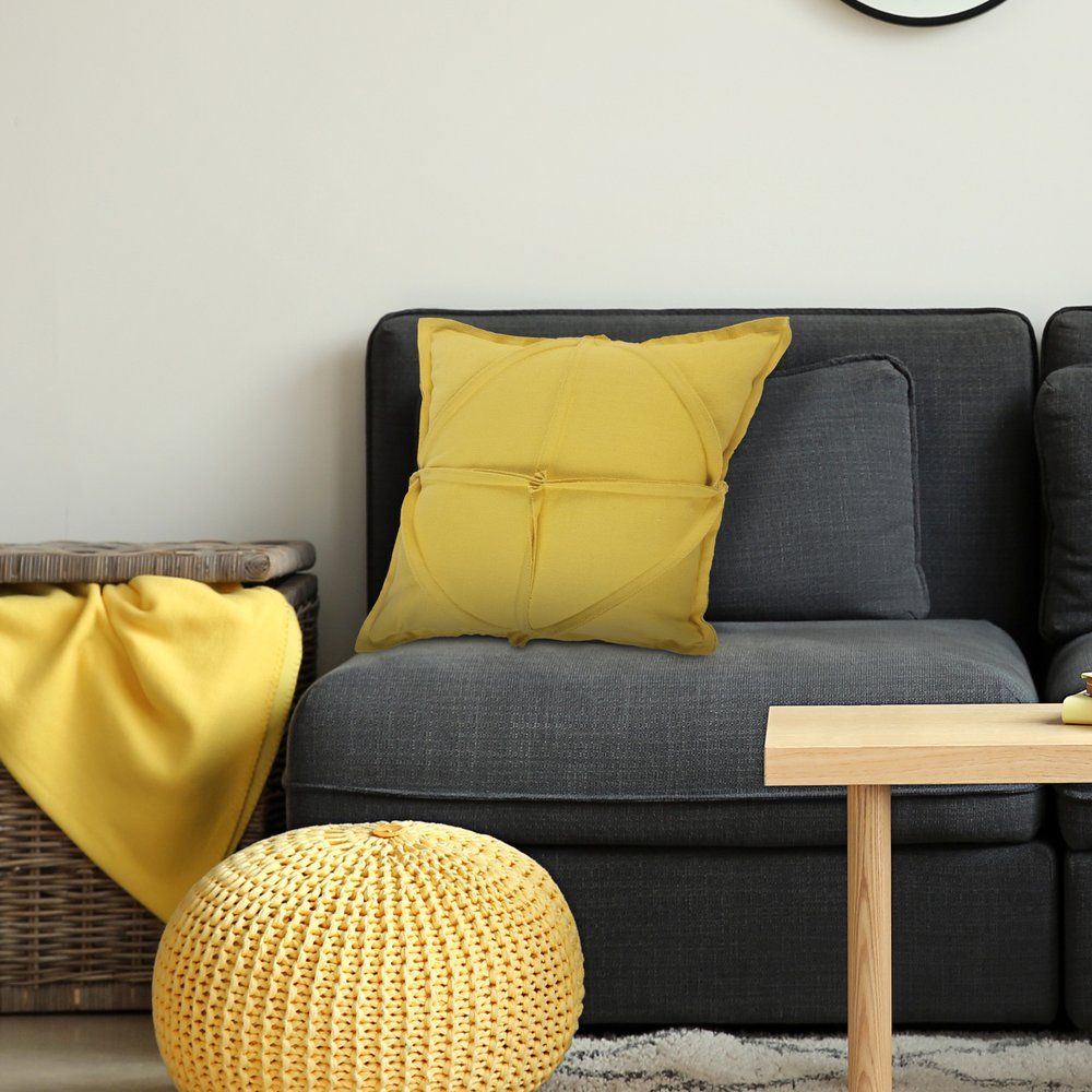 20" Lemon Throw Pillow