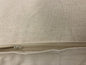 22" X 22" Birch 100% Cotton Zippered Pillow
