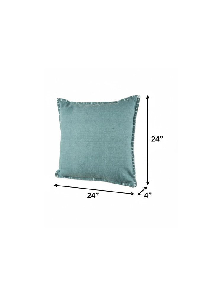 24" Terra Cotta Throw Pillow