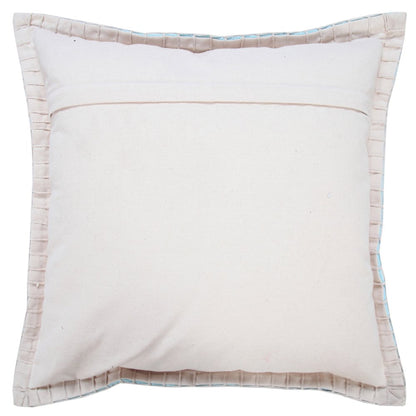 14" X 36" Light Blue 100% Cotton Zippered Pillow