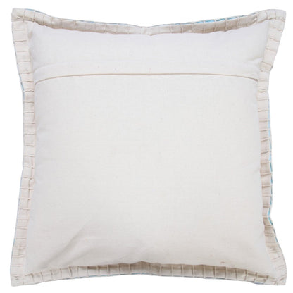 14" X 36" Light Blue 100% Cotton Zippered Pillow