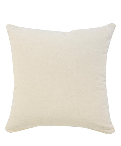 20" Merlot And Off White Cotton Striped Throw Pillow