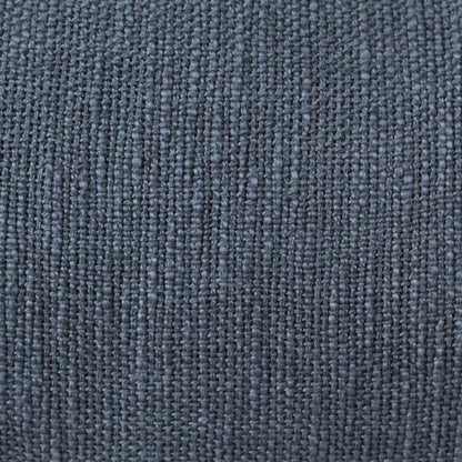 14" X 36" Navy Blue 100% Cotton Zippered Pillow