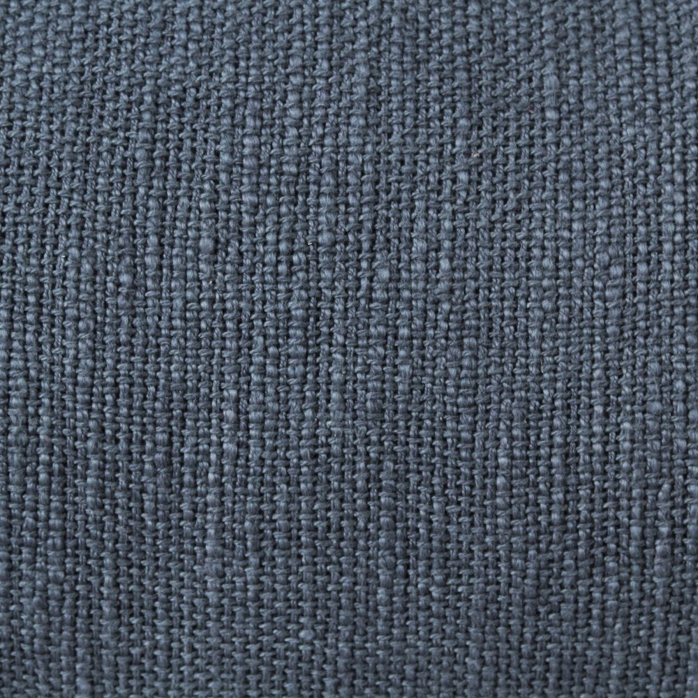 14" X 36" Navy Blue 100% Cotton Zippered Pillow