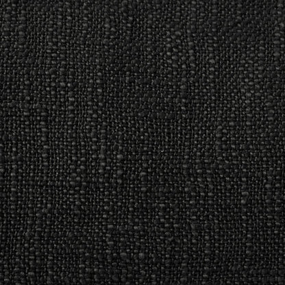 14" X 36" Black Cotton Throw Pillow with Tassels