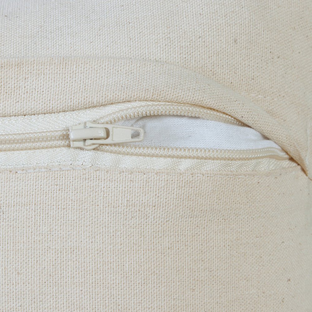 14" X 36" Gray And Off White Cotton Geometric Throw Pillow