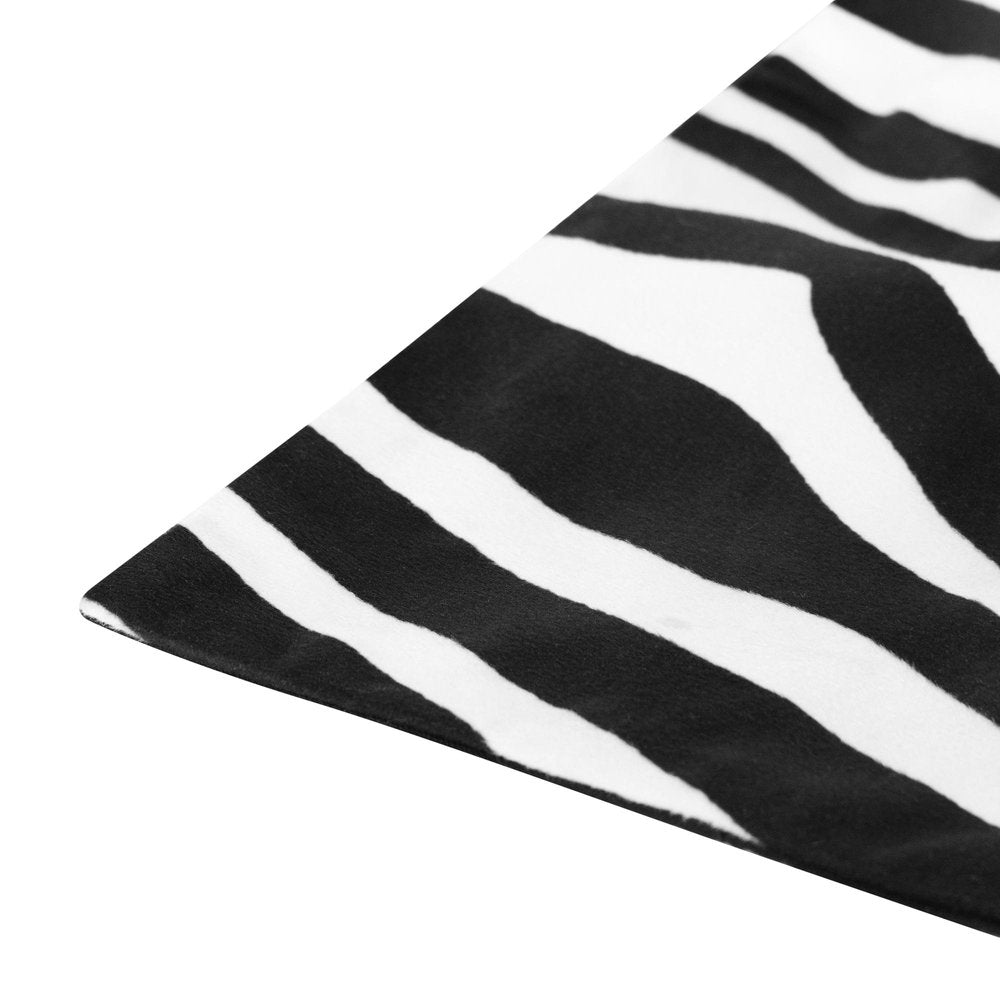 20" Black And White Forest Animals Throw Pillow