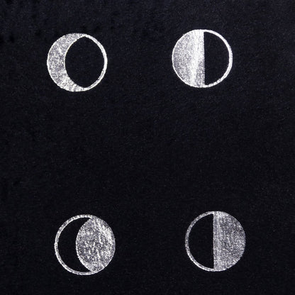 14" X 20" Black and Silver Throw Pillow