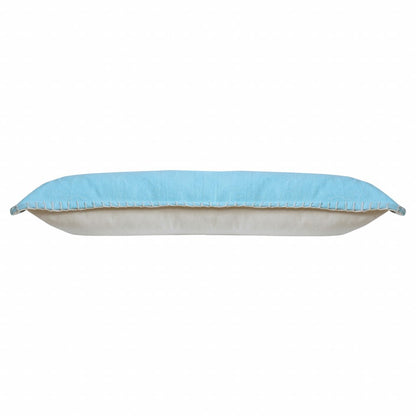 14" X 36" Light Pink Cotton Throw Pillow