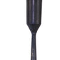Set of Two Black Distressed Metal Tabletop Taper Candle Holders