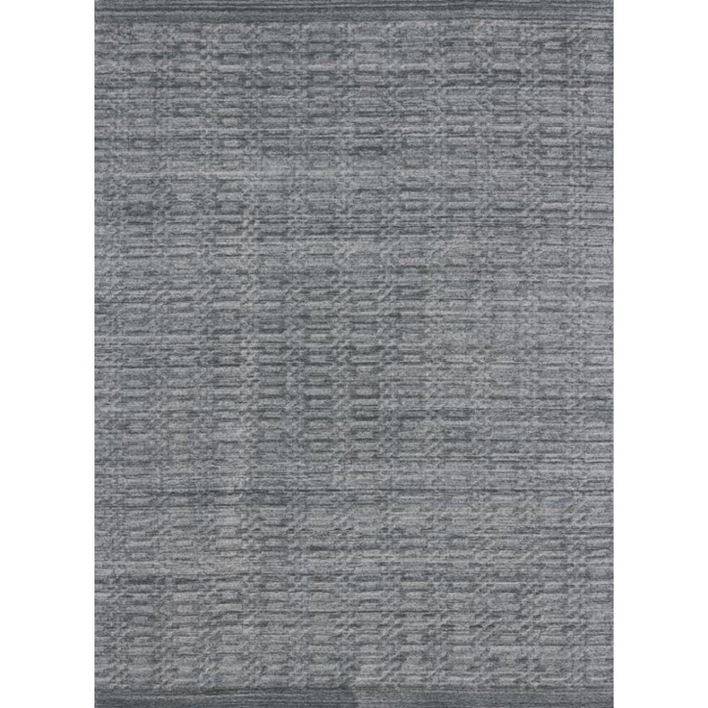 5' X 8' Gray Hand Loomed Area Rug