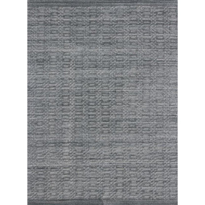 5' X 8' Gray Hand Loomed Area Rug