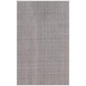 5' X 8' Charcoal And Dark Grey Hand Loomed Area Rug