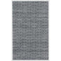 8' X 10' Charcoal And Dark Grey Hand Loomed Area Rug