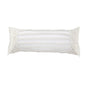 24" X 24" White Zippered Tropical Indoor Outdoor Throw Pillow