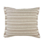 24" X 24" Tan Zippered Coastal Indoor Outdoor Throw Pillow