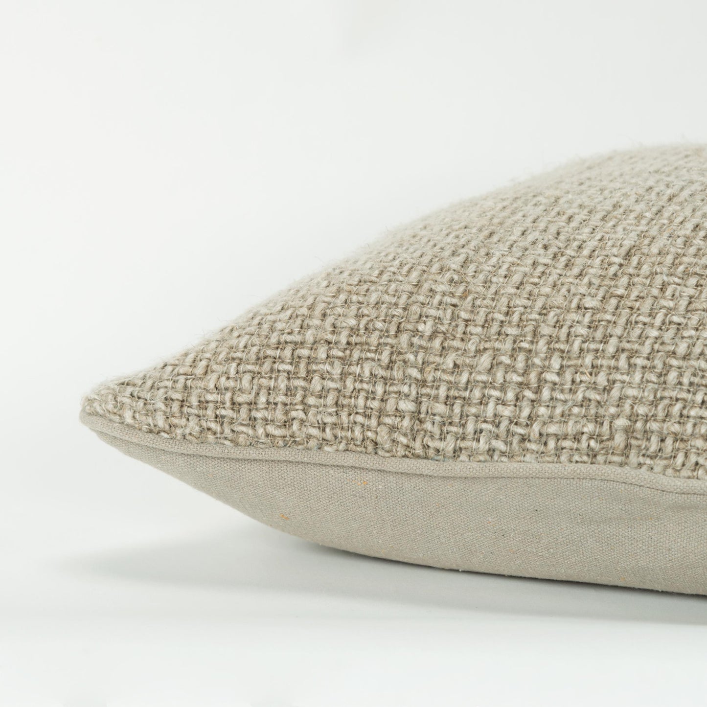 20" Natural Cotton Blend Pillow