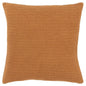 22" Pumpkin Striped Cotton Throw Pillow