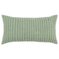 14" X 14" Green Cotton Blend Pillow