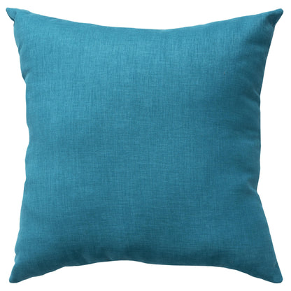 22" Teal Blue Indoor Outdoor Throw Pillow