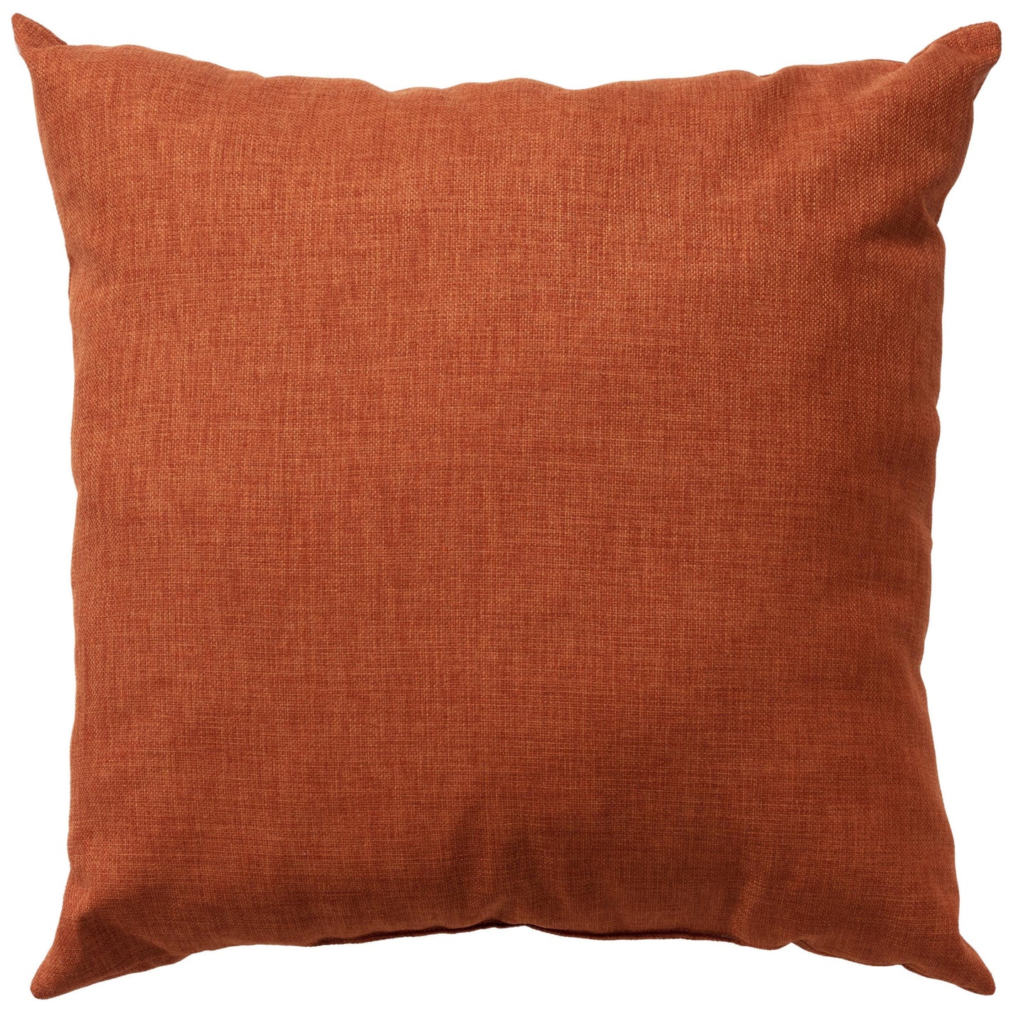 22" Orange Indoor Outdoor Throw Pillow