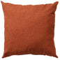 22" Orange Indoor Outdoor Throw Pillow