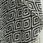 50" X 60" Black And White Cotton Chevron Throw Blanket with Tassels