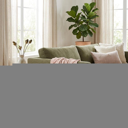 Blush Woven 100% Woven Textured Cotton Floral Throw Blanket