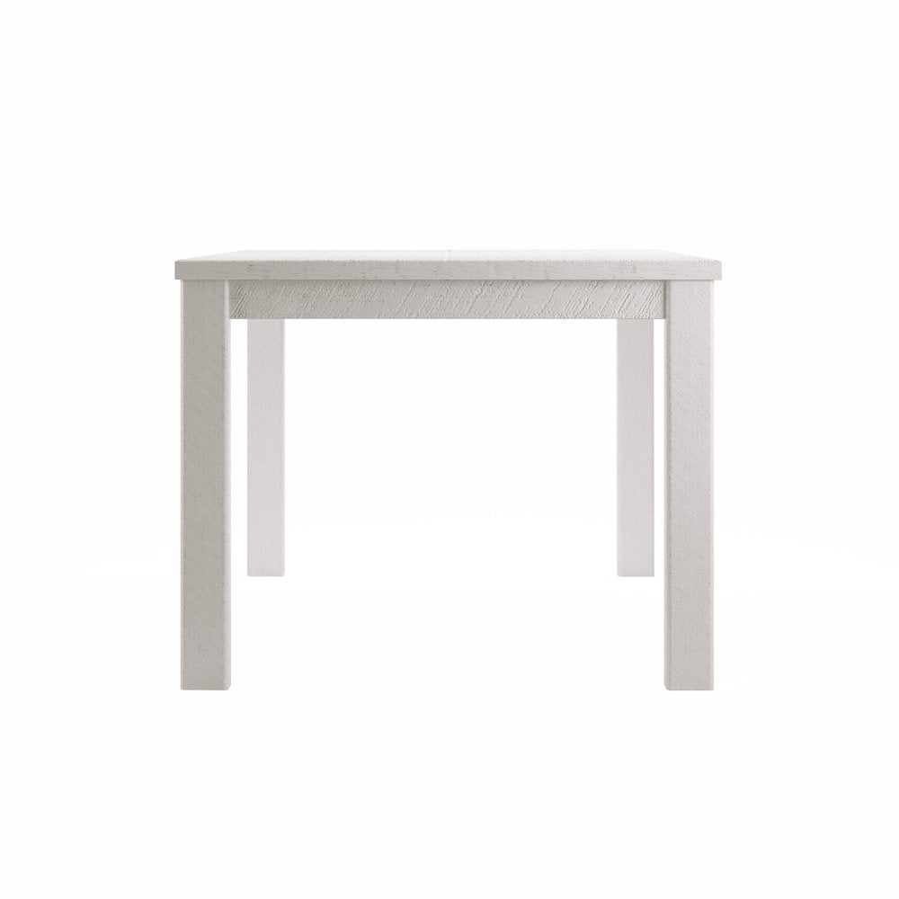 63" Gray Solid Wood Dining Table