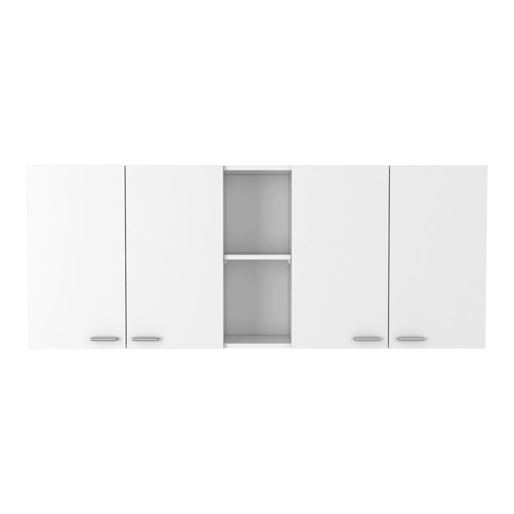 41" Dark Brown and White Wood Kitchen Island Set With Storage