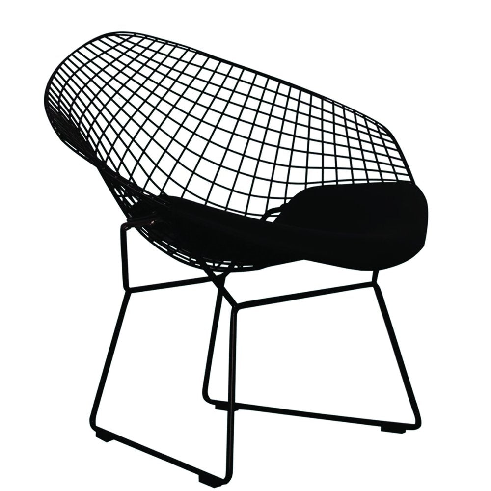 32" Black Lounge Chair