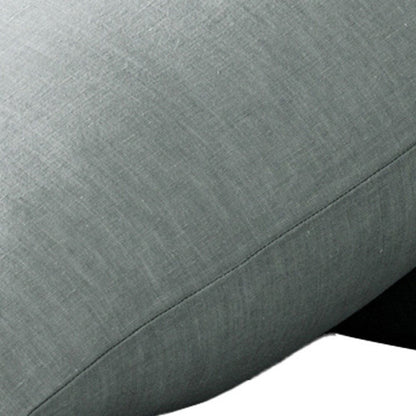 Set of Two Cloud Linen Standard Pillowcases