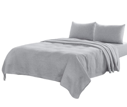 Four Piece Cloud Linen California King Sheet Set