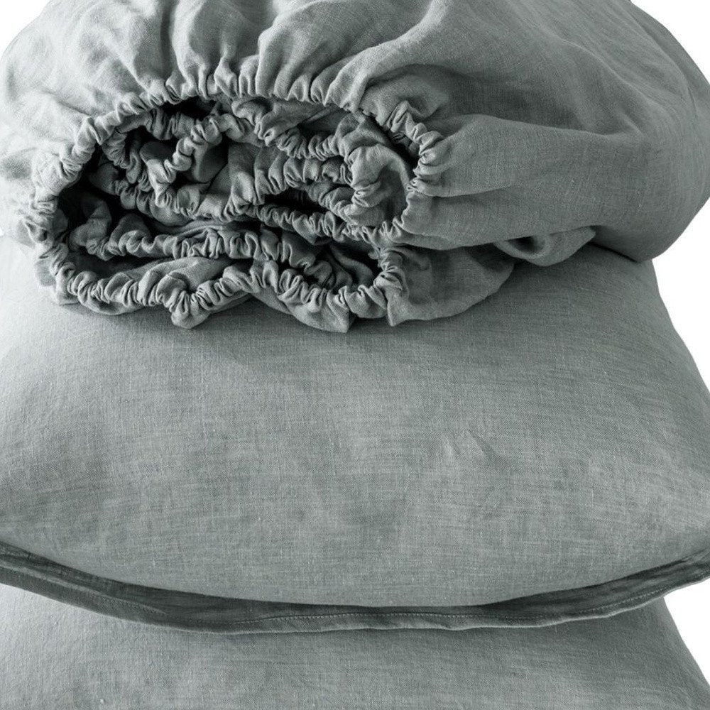 Four Piece Cloud Linen Queen Sheet Set